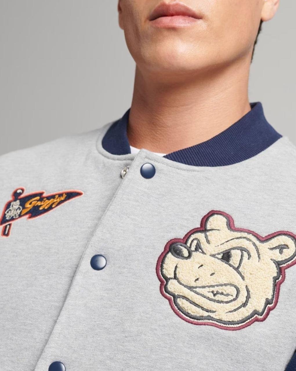 VINTAGE PATCHED VARSITY JACKET - Image 3