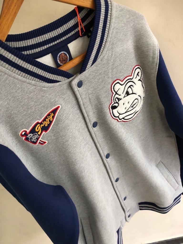 VINTAGE PATCHED VARSITY JACKET